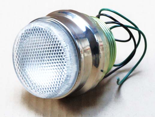 Clear front flasher lamp