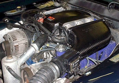 The system fitted to a TVR Chimaera 500 gave a huge increase to throttle response